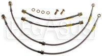 Large photo of G-Stop Brake Line Set, 06-up Volkswagen Jetta, Golf, Eos, Pegasus Part No. GS-39079