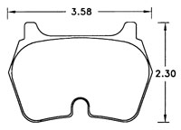 Click for a larger picture of PFC Brake Pad, Carbon Metallic (street), GM Truck