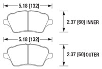 Click for a larger picture of Hawk Brake Pad, 2014 Ford Fiesta ST