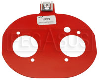 Click for a larger picture of ITG JC20 Baseplate Only for Weber 45 and 48 DCOE