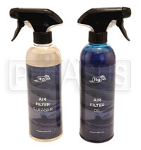 Click for a larger picture of ITG Air Filter Cleaning Kit with Oil and Cleaner Sprays