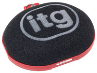 Click for a larger picture of ITG JC20S "Sausage" Racing Air Filter Element Only, each