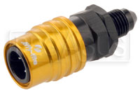 Click for a larger picture of Quick-Disconnect Socket to 3AN Male with Buna-N Seal