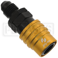 Click for a larger picture of Quick-Disconnect Socket to 4AN Male, EPDM Seals, 2000 Series