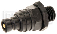 Click for a larger picture of Quick-Disconnect Plug to 4AN Male O-Ring Boss Adapter