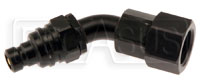 Click for a larger picture of Quick-Disconnect Plug to 6AN Female, 45 Degree, 2000 Series