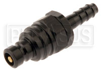 Large photo of Quick-Disconnect Plug to 4AN Hose Barb, 2000 Series, Pegasus Part No. JT22504