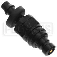 Click for a larger picture of Quick-Disconnect Plug to 1/4" Push-Lock Hose Barb, 2k Series