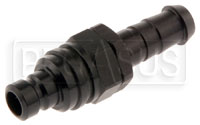 Click for a larger picture of Quick-Disconnect Plug to 6AN Hose Barb, Non-Valved 2k Series