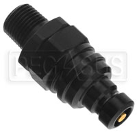 Click for a larger picture of Quick-Disconnect Plug to 1/8 NPT Male, EPDM Seals, 2k Series