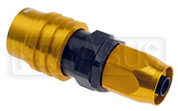 Click for a larger picture of Quick-Disconnect Socket to 6AN Hose End, 3000 Series