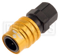 Click for a larger picture of Quick-Disconnect Socket to 1/4 NPT Female, 3000 Series