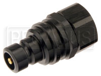 Click for a larger picture of Quick-Disconnect Plug to 6AN Female, Buna Seals, 3000 Series