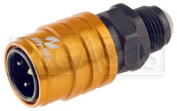 Click for a larger picture of Quick-Disconnect Socket to 10AN Male, EPDM Seal, 5000 Series