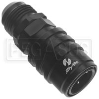 Click for a larger picture of Quick-Disconnect Socket to 12AN Male, Black, 5000 Series