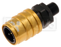 Large photo of Quick-Disconnect Socket to 3/8 NPT Male, 5000 Series, Pegasus Part No. JT51806