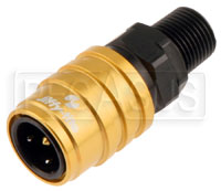 Click for a larger picture of Quick-Disconnect Socket to 1/2 NPT Male, 5000 Series