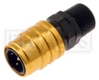 Click for a larger picture of Quick-Disconnect Socket to 3/4 NPT Male, 5000 Series