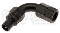 Click for a larger picture of Quick-Disconnect Plug to 10AN Female, 90 Degree, 5000 Series