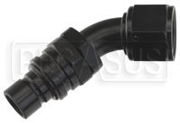 Click for a larger picture of Quick-Disconnect Plug to 12AN Female, 45 Degree, 5000 Series