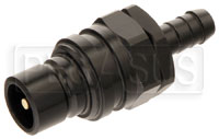 Large photo of Quick-Disconnect Plug to 8AN Hose Barb, 5000 Series, Pegasus Part No. JT52508