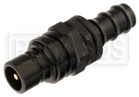 Click for a larger picture of Quick-Disconnect Plug to 5/8" Push Lock Hose Barb, 5k Series