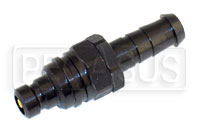 Click for a larger picture of Quick-Disconnect Plug to 8AN Hose Barb, 3000 Series