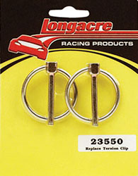 Large photo of Longacre Replacement Torsion Clips (pkg of 2), Pegasus Part No. LA23550