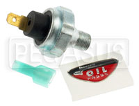 Click for a larger picture of 20 psi Oil Pressure Warning Switch - 1/8 NPT