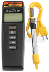 Click for a larger picture of Longacre AccuTech Economy Digital Tire Pyrometer