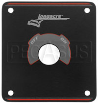 Click for a larger picture of Black Mounting Plate only for Longacre Master Switch