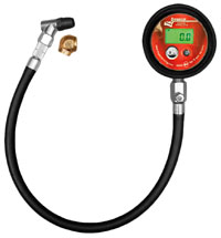 Click for a larger picture of Longacre Basic Digital Tire Pressure Gauge, 0-60 psi