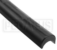 Click for a larger picture of Longacre HD Lo-Pro Roll Bar Padding, 1.5-1.75" 3 ft, Black