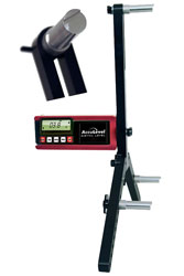 Large photo of Digital AccuLevel Caster-Camber Gauge w/LW Adapter, Pegasus Part No. LA78298