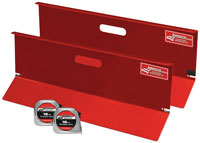 Click for a larger picture of Longacre Deluxe Toe Plates with Magnets and Tapes