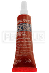 Click for a larger picture of Loctite 243 Medium Strength Primerless Threadlocker, 6 ml
