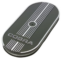 Click for a larger picture of Ford Oval Air Cleaner with Cobra Logo