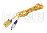 Click for a larger picture of AiM MyChron K-type to 3-Pin 712 (Kart / TC Hub) Patch Cable