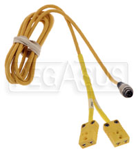 Click for a larger picture of MyChron 3 2T Y-Cable, Thermocouple
