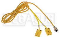 Large photo of MyChron4 2T/ MyChron5 2T Y-Cable, 2 Thermocouples, Pegasus Part No. MC-016