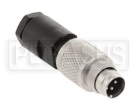 Click for a larger picture of AiM 5-Pin 712 (Screw-In) Male Connector Only, each