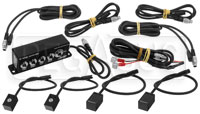 Click for a larger picture of AiM/MyChron 4-Tire Temp Sensor + Controller Kit