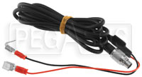 Click for a larger picture of MyChron4/5 DC Power Cable for External Battery