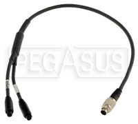 Large photo of AiM EVO4/EVO4S 712/719 Y-Cable for Dual Speed Inputs, Pegasus Part No. MC-264