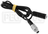 Click for a larger picture of AiM SmartyCam GP 2.2 Cable, 3.5mm Jack for Ext Mic only, 1m