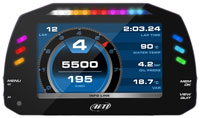 Click for a larger picture of AiM MXS v1.3 Dash Logger + GPS Module 1.3M Cable