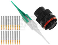 Click for a larger picture of AiM 22-Pin Female Deutsch Connector Kit