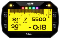 Click for a larger picture of AiM MXm Dash Logger Kit for Legends Cars (2018 Spec)