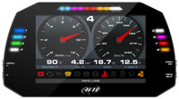 Click for a larger picture of AiM MXG 1.2 Strada Dash Display with CAN Harness