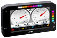 Click for a larger picture of AiM MXP Strada Medium 6" TFT Dash with OBD-II (CAN+K) Plug